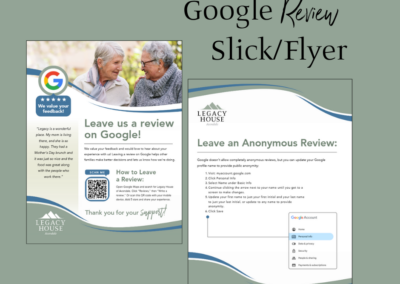 Google Review Slick/Flyer