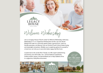 LHSJ Welcome Wednesday Flyer