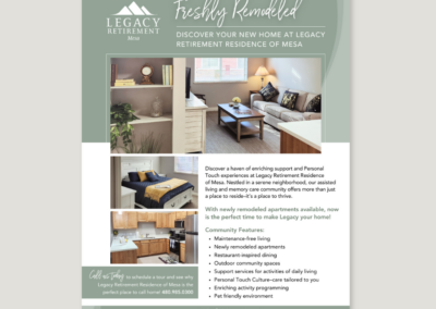 LRRM Remodeled Apartments Flyer