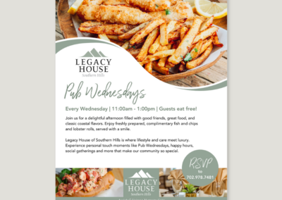 LHSH Pub Wednesday Flyer