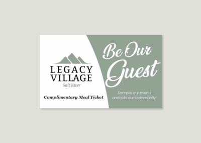 Legacy Retirement Meal Ticket