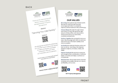 WSLM Associate Rack Cards, English, Hourly